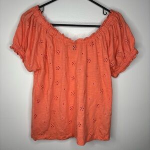 Buffalo Gracie Eyelet Top